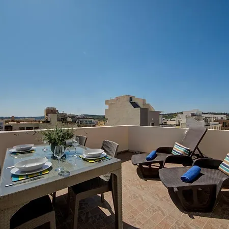 St Paul's Bay Penthouse With Views * St Paul's Bay